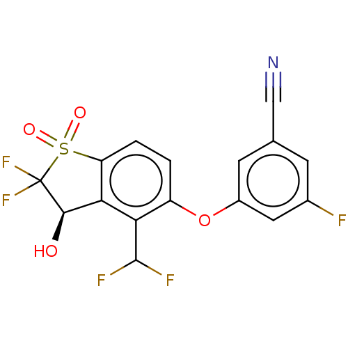 Chemical structure of BindingDB Monomer ID 282572