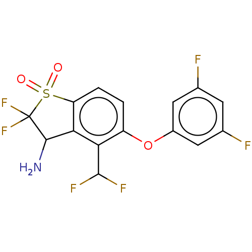 Chemical structure of BindingDB Monomer ID 282634