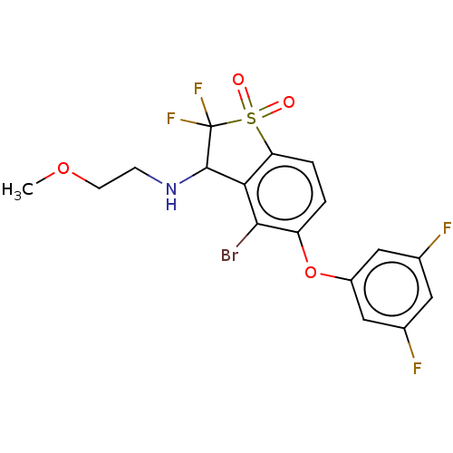 Chemical structure of BindingDB Monomer ID 282689