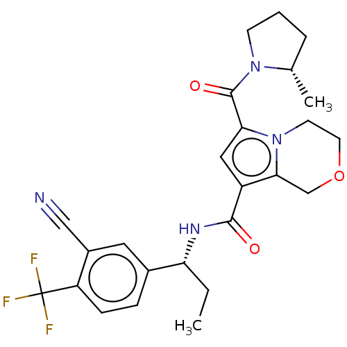 Chemical structure of BindingDB Monomer ID 282814
