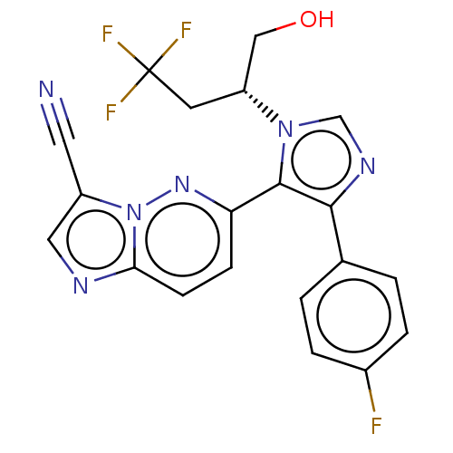 Chemical structure of BindingDB Monomer ID 282821