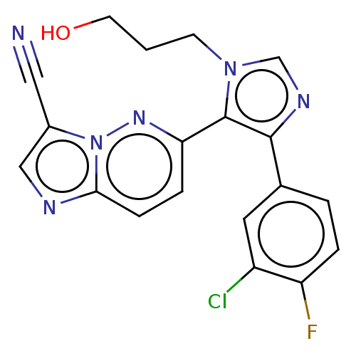 Chemical structure of BindingDB Monomer ID 282831