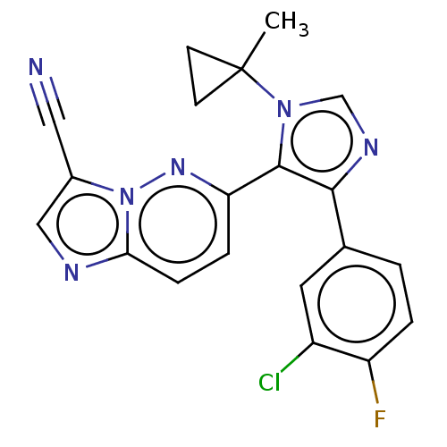 Chemical structure of BindingDB Monomer ID 282834