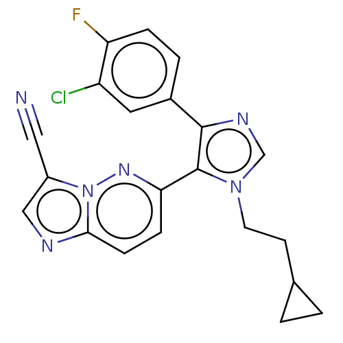 Chemical structure of BindingDB Monomer ID 282856