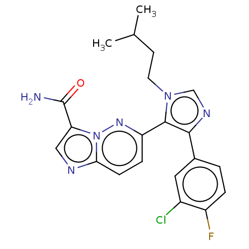 Chemical structure of BindingDB Monomer ID 282943