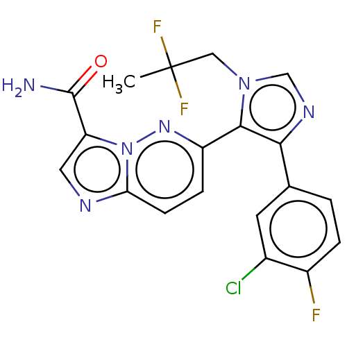 Chemical structure of BindingDB Monomer ID 282947