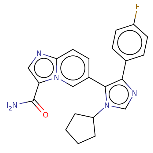 Chemical structure of BindingDB Monomer ID 282955