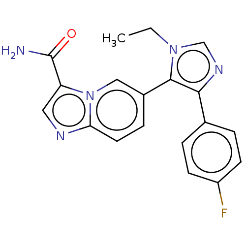 Chemical structure of BindingDB Monomer ID 282956