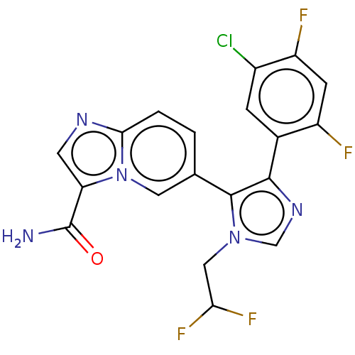 Chemical structure of BindingDB Monomer ID 283034