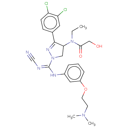 Chemical structure of BindingDB Monomer ID 283166