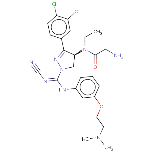 Chemical structure of BindingDB Monomer ID 283168