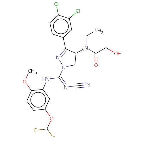 Chemical structure of BindingDB Monomer ID 283169