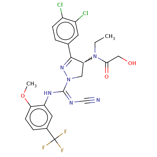 Chemical structure of BindingDB Monomer ID 283172