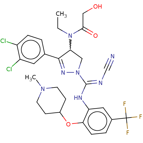 Chemical structure of BindingDB Monomer ID 283196