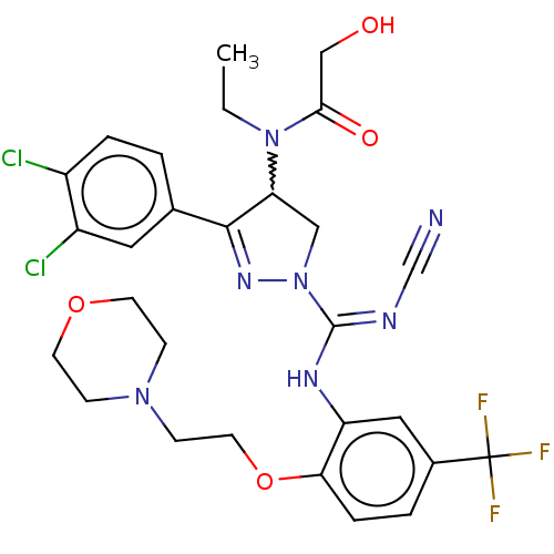 Chemical structure of BindingDB Monomer ID 283197