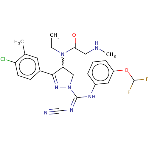 Chemical structure of BindingDB Monomer ID 283204
