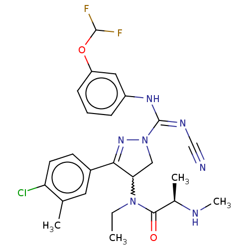 Chemical structure of BindingDB Monomer ID 283207