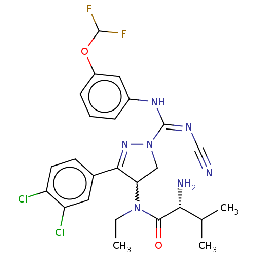 Chemical structure of BindingDB Monomer ID 283214