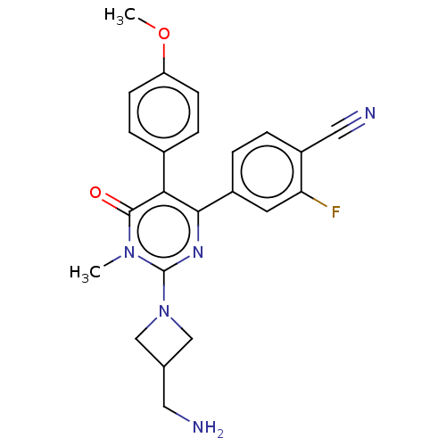 Chemical structure of BindingDB Monomer ID 283286