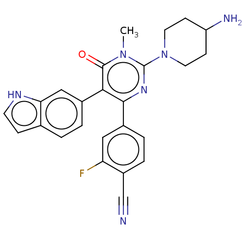 Chemical structure of BindingDB Monomer ID 283294