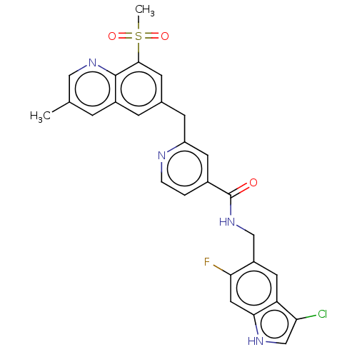 Chemical structure of BindingDB Monomer ID 283365