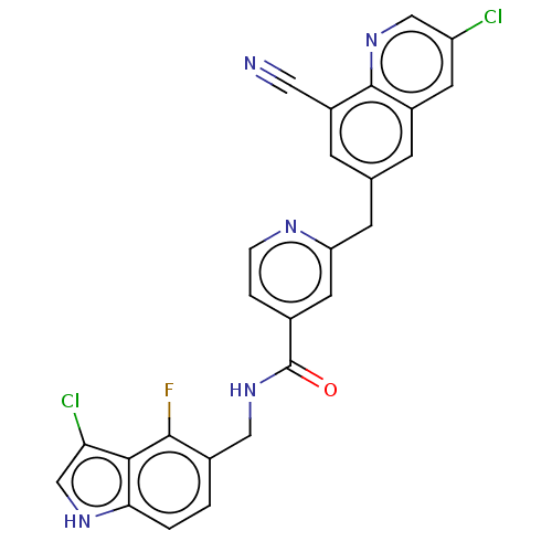 Chemical structure of BindingDB Monomer ID 283399