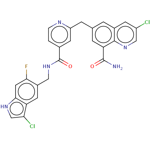 Chemical structure of BindingDB Monomer ID 283407