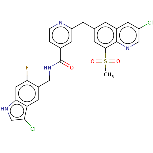 Chemical structure of BindingDB Monomer ID 283416