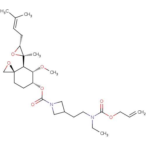 Chemical structure of BindingDB Monomer ID 283827