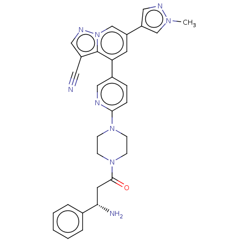 Chemical structure of BindingDB Monomer ID 284013