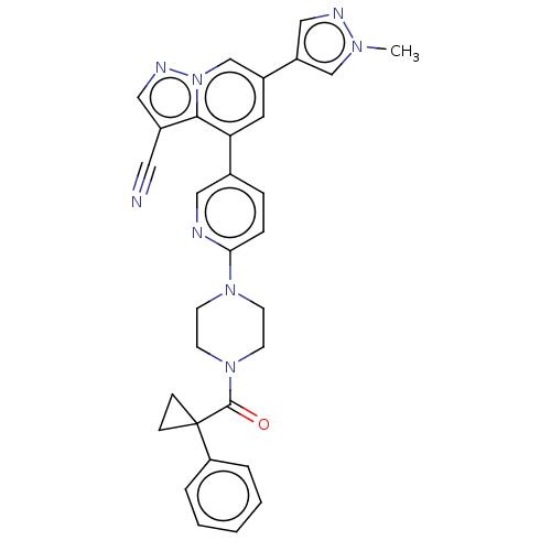Chemical structure of BindingDB Monomer ID 284015