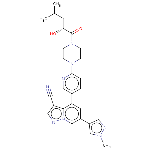 Chemical structure of BindingDB Monomer ID 284043
