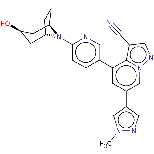 Chemical structure of BindingDB Monomer ID 284189