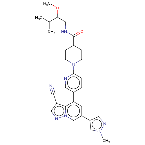 Chemical structure of BindingDB Monomer ID 284226