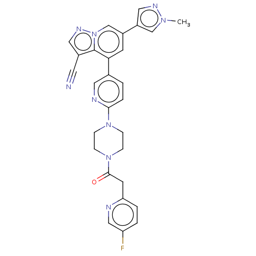 Chemical structure of BindingDB Monomer ID 284350