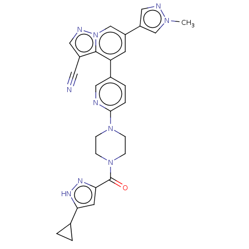 Chemical structure of BindingDB Monomer ID 284360