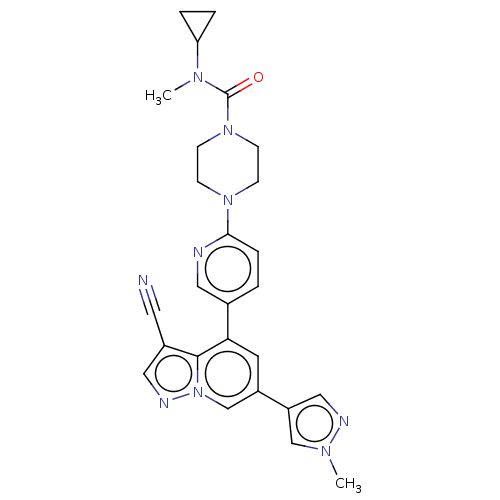 Chemical structure of BindingDB Monomer ID 284376
