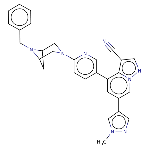 Chemical structure of BindingDB Monomer ID 284476
