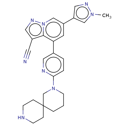Chemical structure of BindingDB Monomer ID 284526