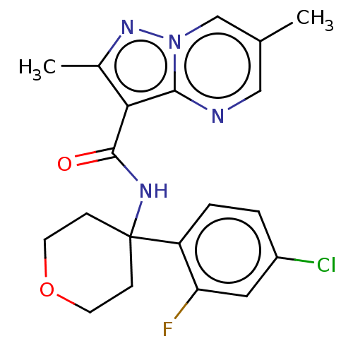 Chemical structure of BindingDB Monomer ID 284713