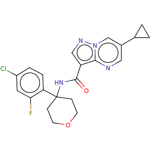 Chemical structure of BindingDB Monomer ID 284716