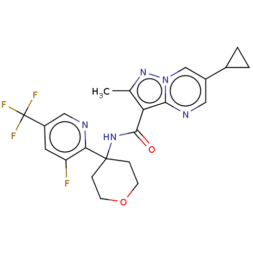 Chemical structure of BindingDB Monomer ID 284726