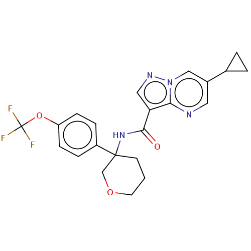 Chemical structure of BindingDB Monomer ID 284742