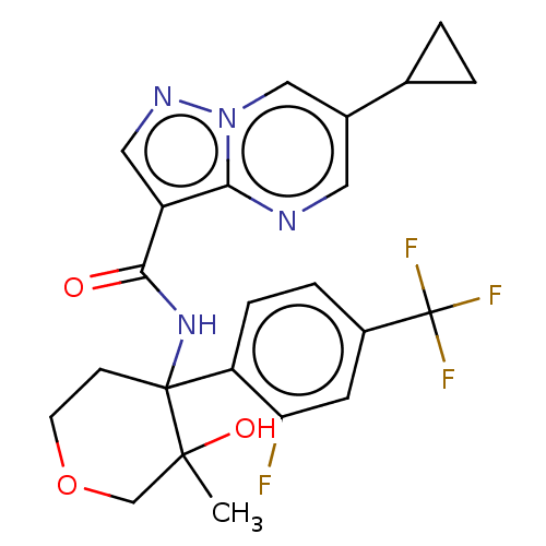 Chemical structure of BindingDB Monomer ID 284762