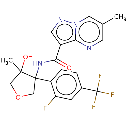Chemical structure of BindingDB Monomer ID 284767