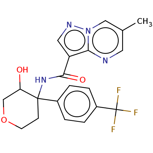 Chemical structure of BindingDB Monomer ID 284768