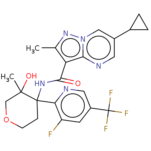 Chemical structure of BindingDB Monomer ID 284771