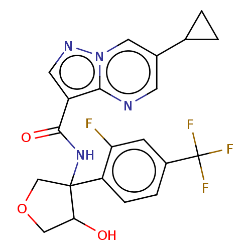 Chemical structure of BindingDB Monomer ID 284777