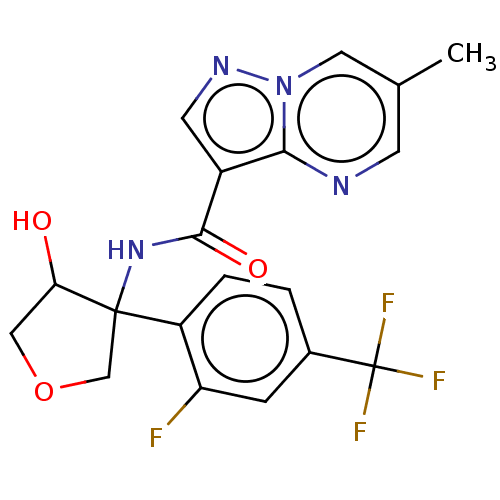 Chemical structure of BindingDB Monomer ID 284781