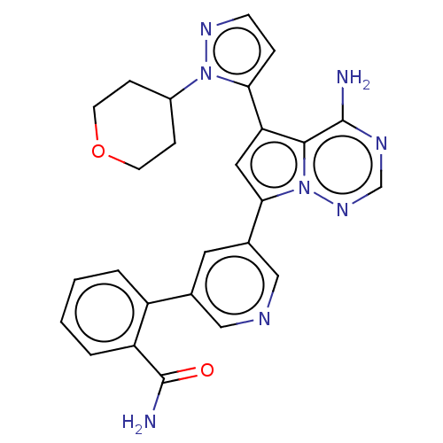Chemical structure of BindingDB Monomer ID 284876